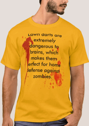 Lawn Darts t-shirt