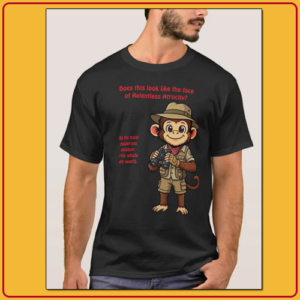 Khaki Macaque t-shirt