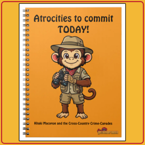 Khaki Macaque notebook